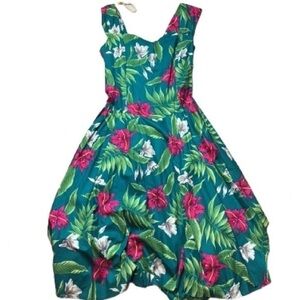 Muumuu Apparel sweetheart neckline vtg dress‎